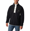 Columbia Mens Helvetia Half Snap Fleece-BLACK - Borderland Muff
