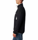 Columbia Mens Helvetia Half Snap Fleece-BLACK - Borderland Muff