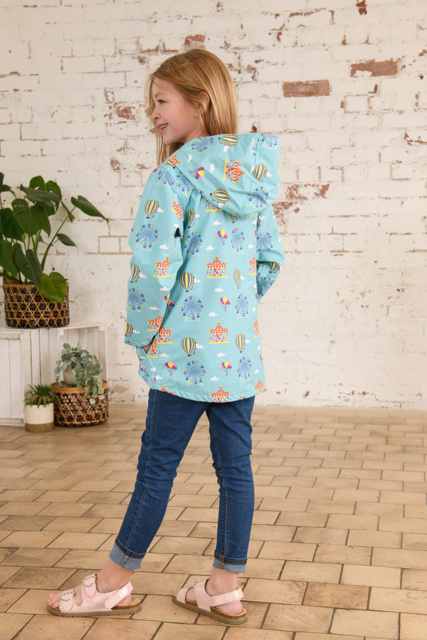 Lighthouse Kids Olivia Waterproof Breathable Jacket -BLUE - Borderland Muff
