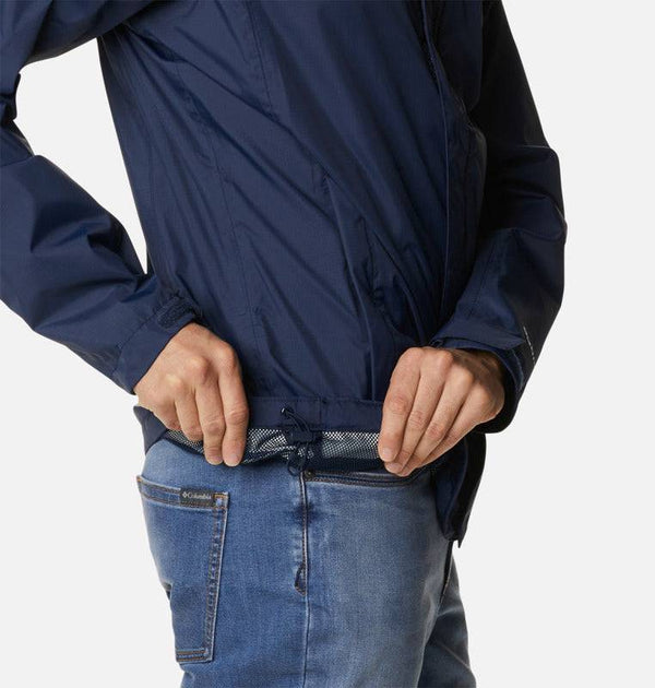 Columbia Pouring Adventure II Waterproof Jacket-NAVY - Borderland Muff