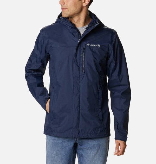 Columbia Pouring Adventure II Waterproof Jacket-NAVY - Borderland Muff
