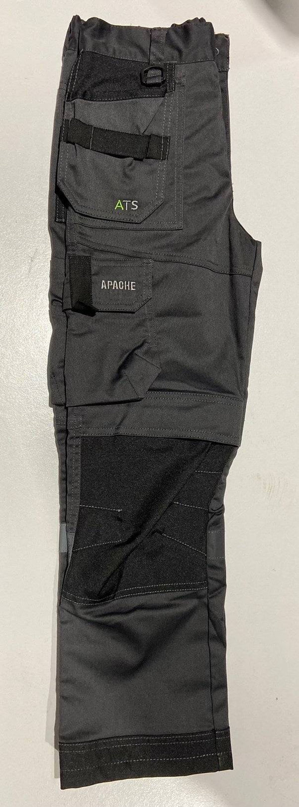 Apache ATS 3D Kids Stretch Holster Work Trouser-GREY - Borderland Muff