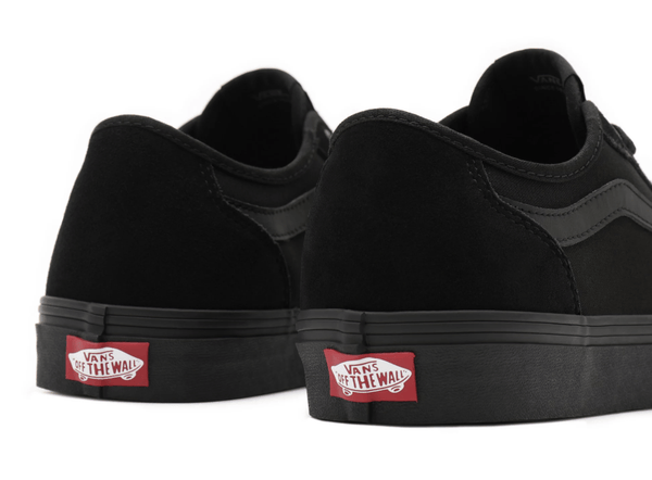 Vans Mens Filmore Decon Suede/Canvas Shoe -BLACK/BLACK - Borderland Muff