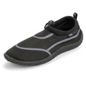 Urban Beach Mens Toggle Aqua Shoe FWR1126 -BLACK/GREY (6 - 11) - Borderland Muff