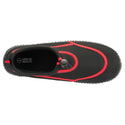Urban Beach Mens Toggle Aqua Shoe FWR1126 -BLACK/RED (6 - 11) - Borderland Muff