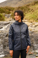 Mac in a Sac Adults Origin Waterproof Breathable Windproof Unisex Packable Jacket-NAVY - Borderland Muff