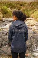 Mac in a Sac Adults Origin Waterproof Breathable Windproof Unisex Packable Jacket-NAVY - Borderland Muff