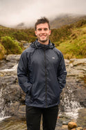 Mac in a Sac Adults Origin Waterproof Breathable Windproof Unisex Packable Jacket-NAVY - Borderland Muff