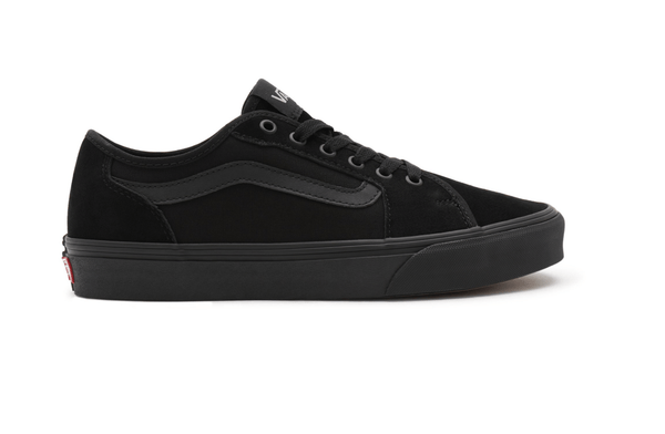 Vans Mens Filmore Decon Suede/Canvas Shoe -BLACK/BLACK - Borderland Muff