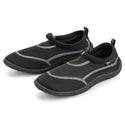 Urban Beach Mens Toggle Aqua Shoe FWR1126 -BLACK/GREY (6 - 11) - Borderland Muff