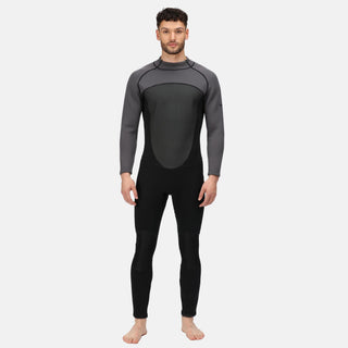 Regatta Mens 2mm Full Wetsuit -GREY - Borderland Muff