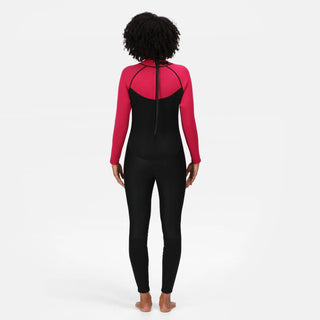 Regatta Ladies 2mm Full Wetsuit -DARK CERISE - Borderland Muff