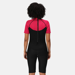 Regatta Ladies 2mm Short Wetsuit -DARK CERISE - Borderland Muff