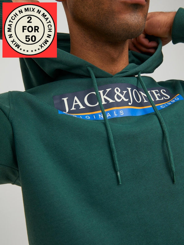 Jack & Jones Cody Hoody-Trekking Overhead Hoodies