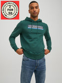Jack & Jones Cody Hoody-Trekking S Overhead Hoodies