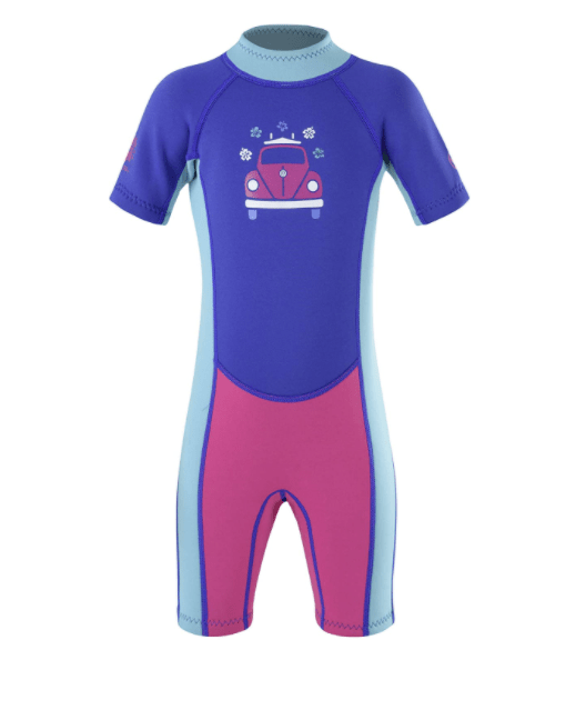 Volkswagen Girls Shortie Wetsuit -PINK - Borderland Muff