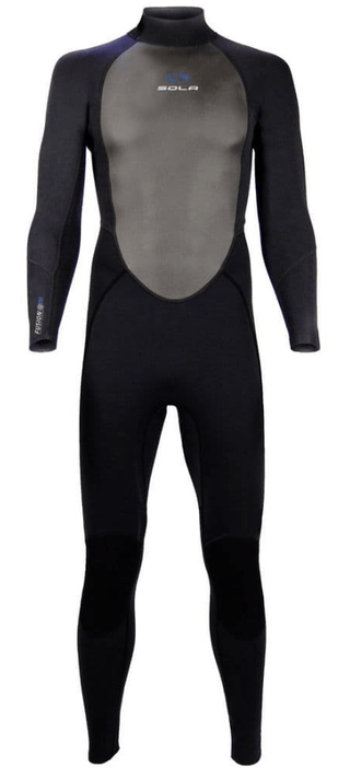 SOLA Mens Fusion 3/2mm Full Wetsuit - Borderland Muff