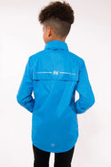 Mac in a Sac Kids Waterproof Breathable Windproof Packable Origin Jacket-OCEAN BLUE