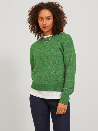 JJXX Siline Crew Neck Knit-GREEN