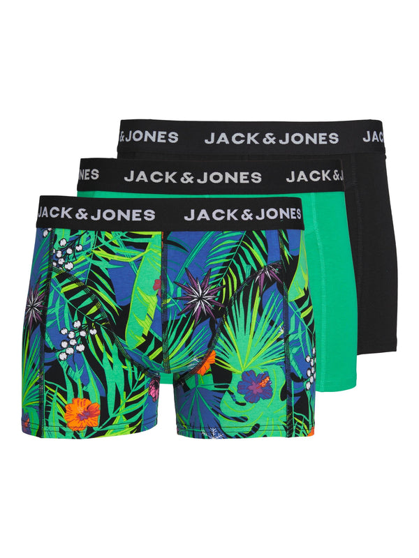 Jack & Jones JACFLOWER 3 Pack Trunks-BLUE