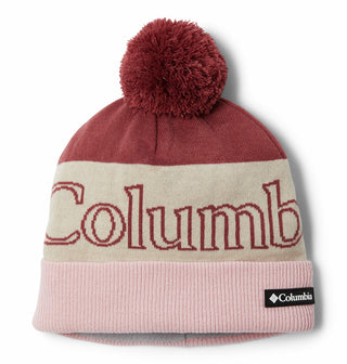 Columbia Unisex Polar Beanie With Reflective Lining-BEETROOT