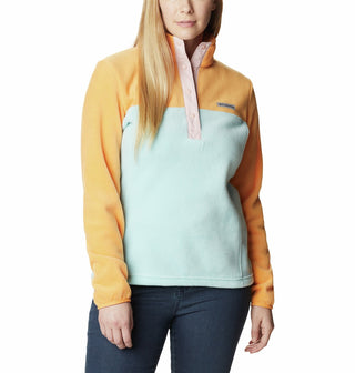 Columbia Benton Springs 1/2 Snap Pullover -AQUA
