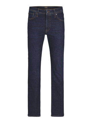Buy blue-den-sht Jack &amp; Jones Jake 392 Blue Denim Bootcut Jeans