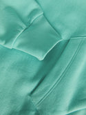 JJXX Abbie Long Sleeve Crop Full Zip Hooded Sweat-BLUE
