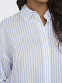 JDY Grace Long Sleeve Shirt-HYDRANGEA