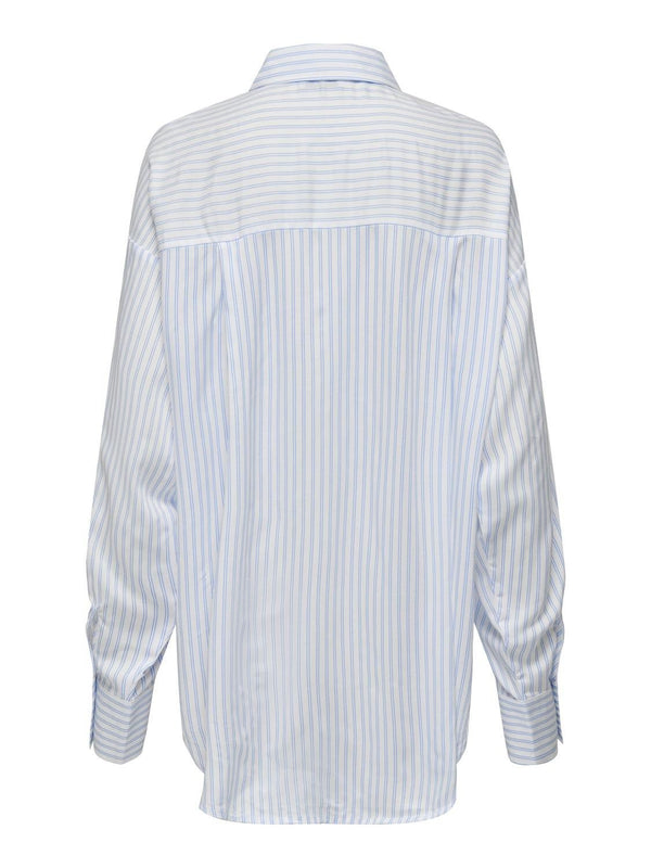 JDY Grace Long Sleeve Shirt-HYDRANGEA