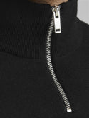 Produkt Mens Tori High Neck Zip Pullover-BLACK