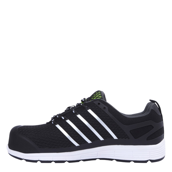 Apache Motion Water Resistant Safety Runner-BLACK