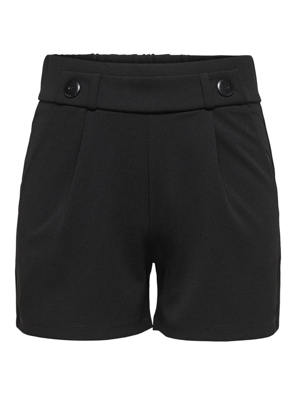 JDY Ladies Geggo Regular Fit Shorts-BLACK