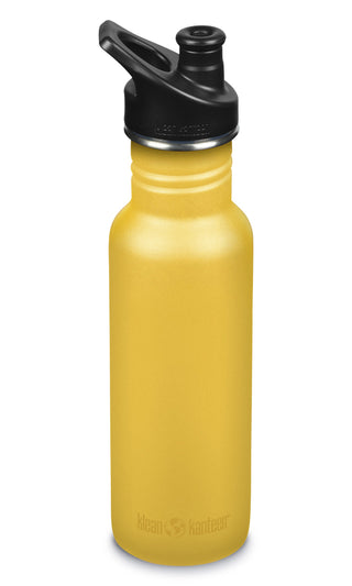 Klean Kanteen 532ml Sportcap Bottle-GOLD