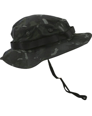 Kombat UK Boonie Jungle Army Style Hat -BLACK