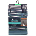 Tom Franks 3 Pack 437 Keyhole Strech Striped Trunks-MULTI COLOUR