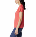 Columbia Zero Rules Short Sleeve Tee-CORAL