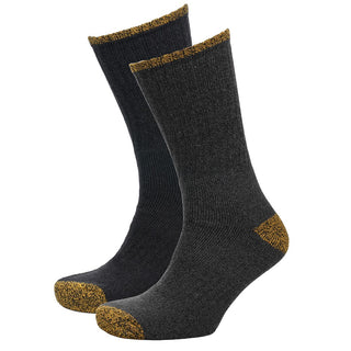 Buy charcoal Mens 2 Pack 1014 Outdoor Sock Sizes 7-11