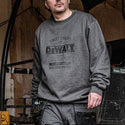 DeWalt Delaware Crew Neck Regular Fit Sweatshirt-CHARCOAL