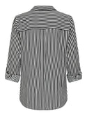 JDY Ladies Laurel long Sleeve Loose Fit Shirt-SKY CAPTAIN