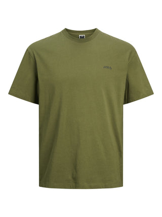 Buy cypress-grn Jack &amp; Jones Mens Cloud Relaxed Fit Short Sleeve T-shirt