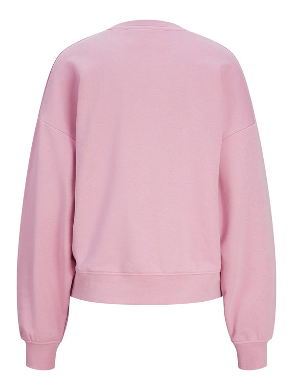 JJXX Ladies Ava Relaxed Fit Crew Neck Sweat-MAUVE