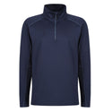 Regatta Men's Printable Core Stretch Half Zip Midlayer Ideal For Work-NAVY