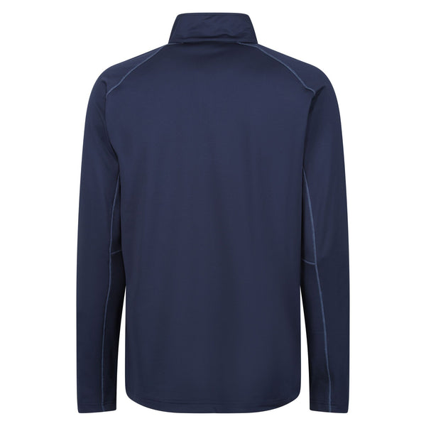 Regatta Men's Printable Core Stretch Half Zip Midlayer Ideal For Work-NAVY