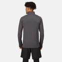 Regatta Men's Printable Core Stretch Half Zip Midlayer Ideal For Work-SEAL GREY