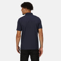 Regatta Men's 65/35 Short Sleeve Pro Work Polo Shirt-NAVY