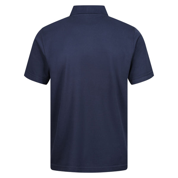 Regatta Men's 65/35 Short Sleeve Pro Work Polo Shirt-NAVY