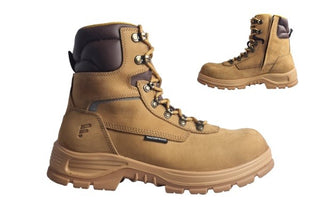 Forsa Teton S7S SR Honey Leather Laced Waterproof Safety Boot-HONEY