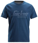 Snickers Men's Short Sleeve Logo T-shirt-BLUE