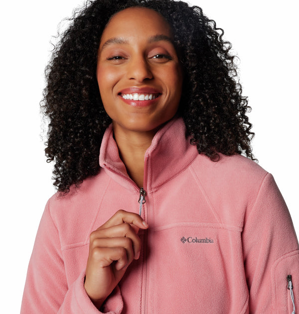 Columbia Ladies Fast Trek II regular Fit Full Zip Fleece-AGAVE